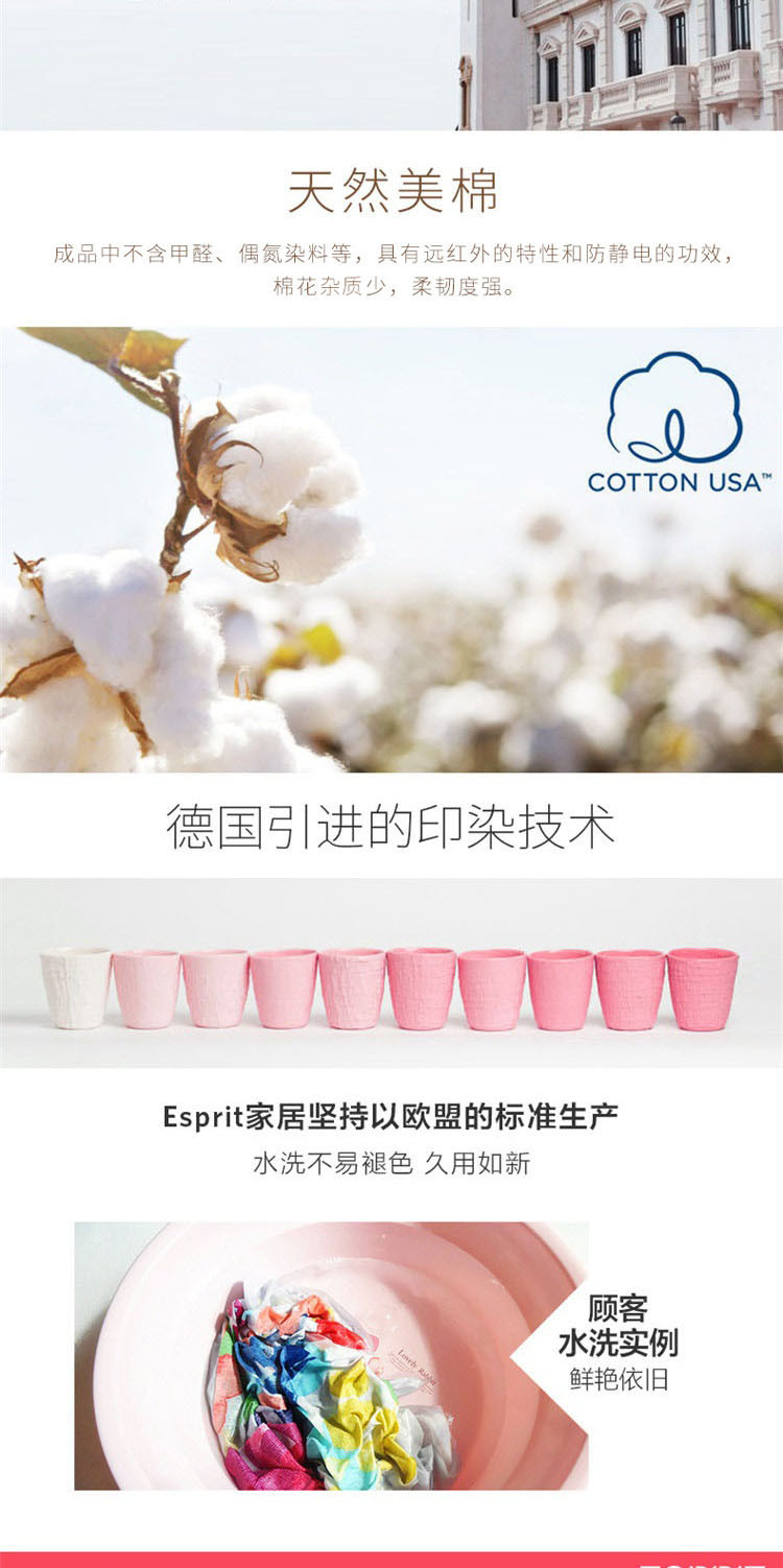 ESPRIT 欧式全棉印花四件套 PB13