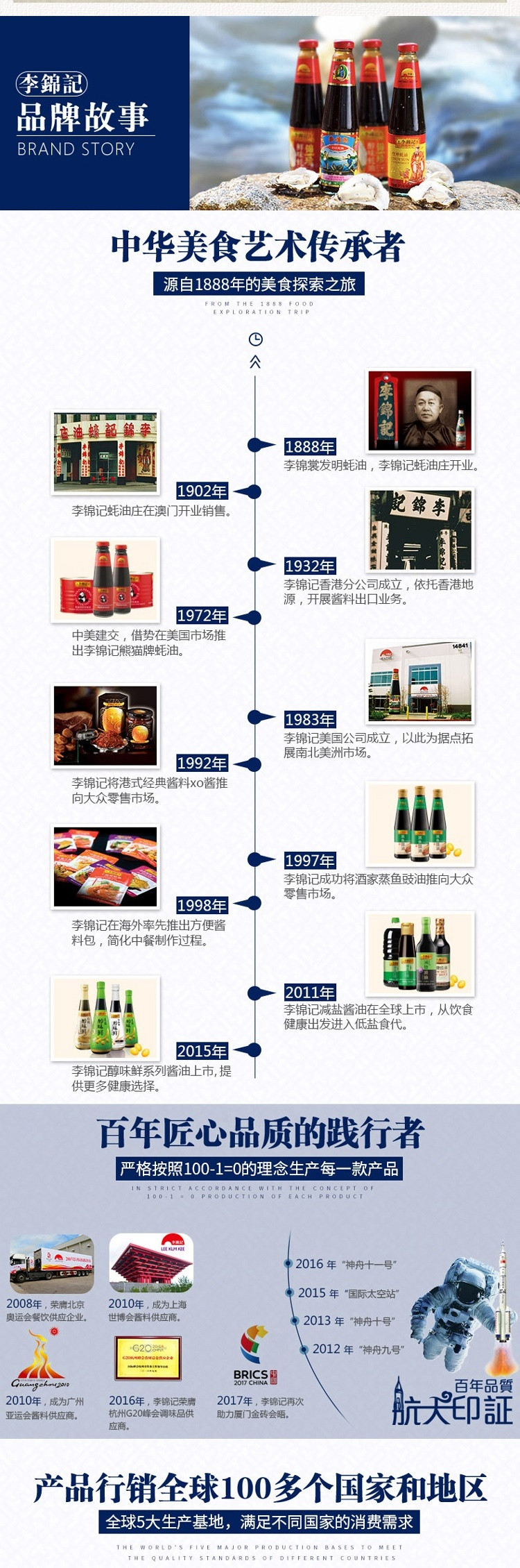 李锦记 醇酿陈醋5度 500ml