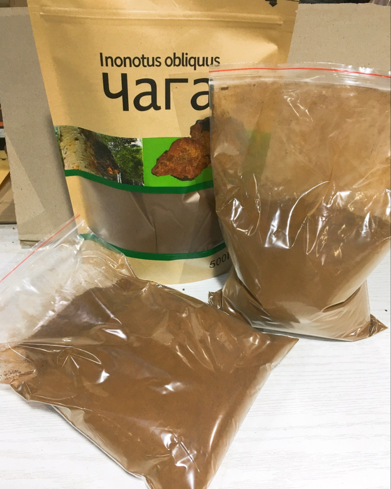 俄罗斯进口 桦树茸精粉200g 包邮