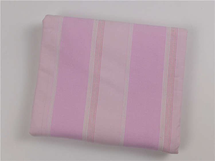 锦绣定然薄布三件套淡色粉红条纹