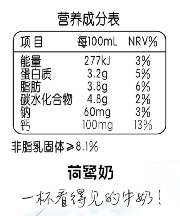 民椰 衢州荷鹭牧场纯牛奶250ml*12