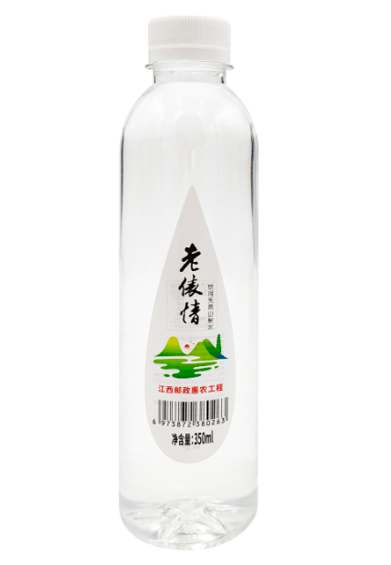 老俵情 老俵情 源自明月山下天然饮用山泉水350ML/24瓶/箱