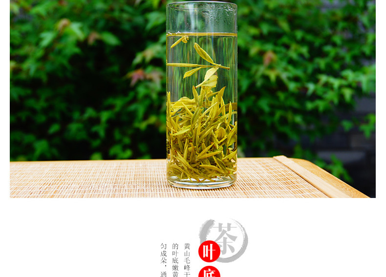 龙合 春茶安徽特级黄山毛峰绿茶250g礼盒装茶叶