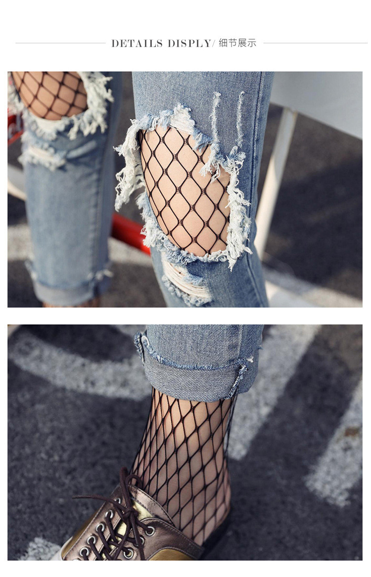 修身优雅韩版时尚显瘦牛仔裤拉链夏季