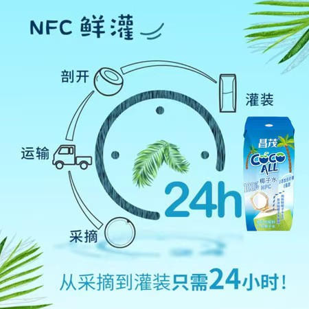 昌茂 【乐东馆】 250ml*6瓶椰子水