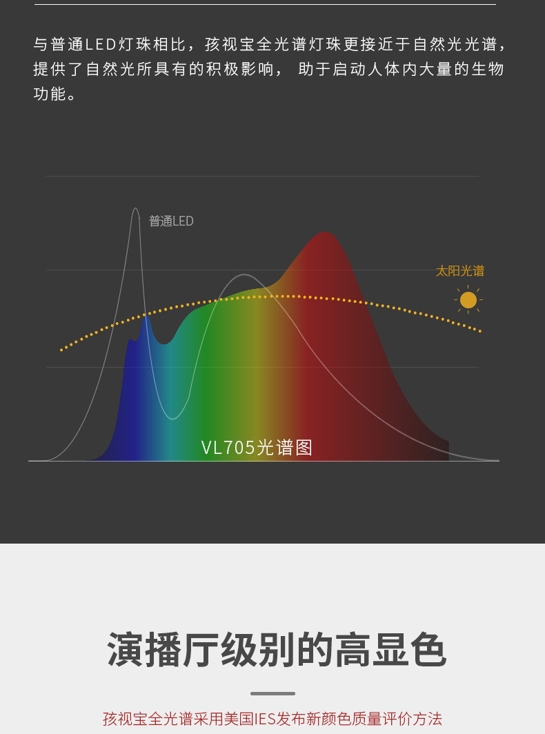 孩视宝LED阅读落地灯学生客厅卧室床头学习钢琴儿童护眼VL705