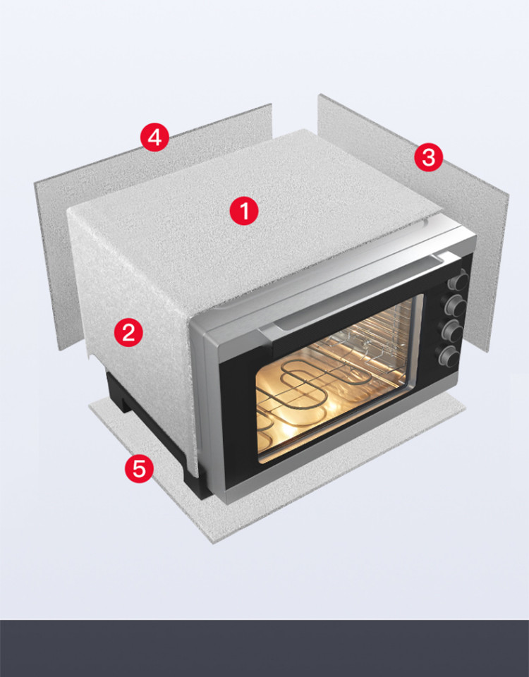 海氏/HAUSWIRT 电烤箱风炉平炉二合一76升家商用家用大容量精准控温电烤箱S80