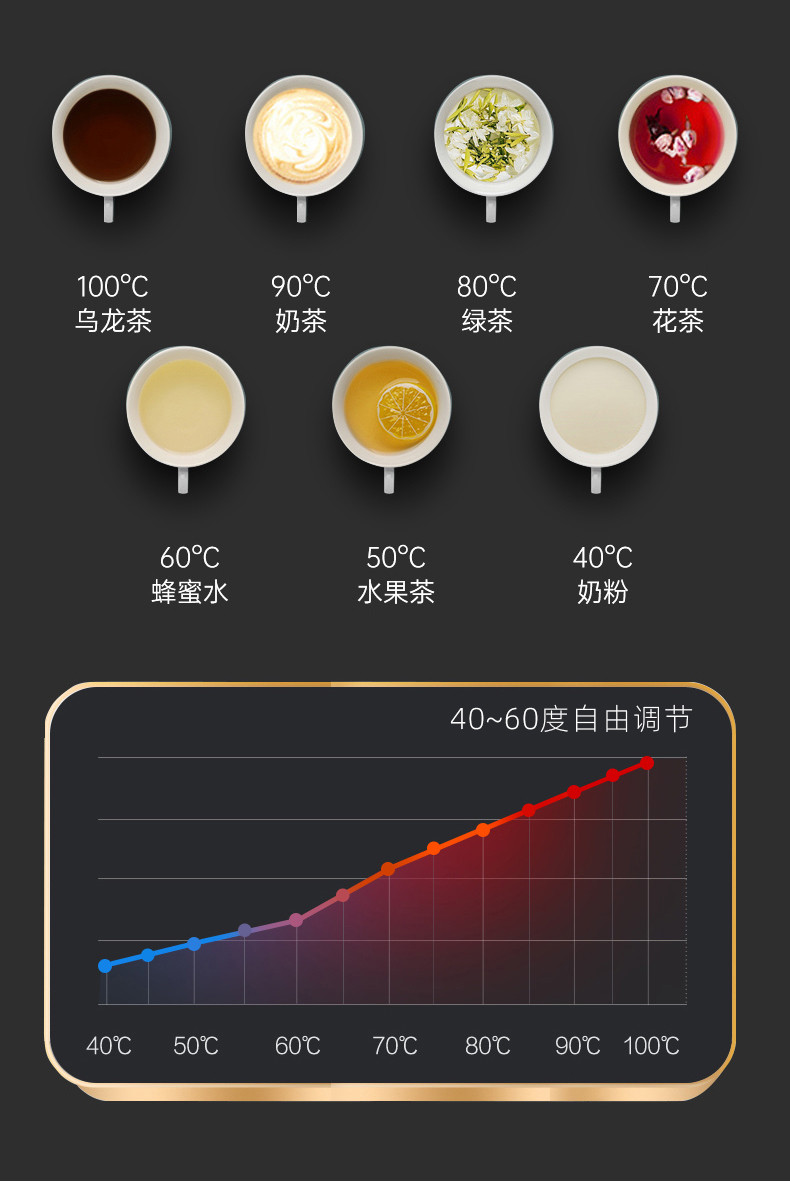 格来德/Grelide 自动上水电热水壶茶台电茶壶电水壶电茶炉108ET1