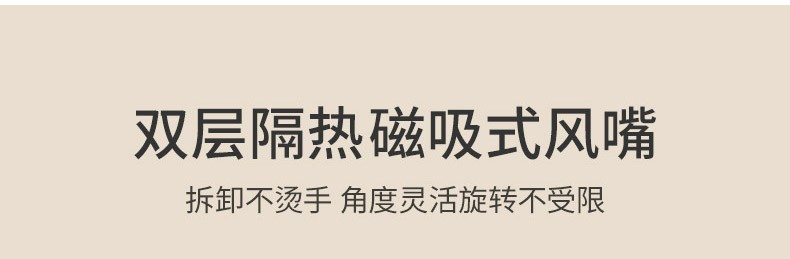 直白（zhibai）电吹风机水离子速干冷热恒温护发吹风筒联名水离子电吹风HL610