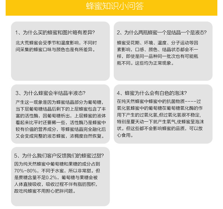 【农垦 黑龙江】北大荒 东北黑蜂  椴树蜜 便携装50g*1盒