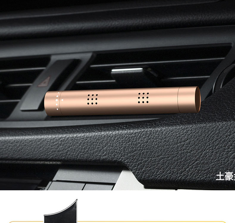 毕亚兹 汽车香水 BCX01 车载香水空调出风口香水座 汽车用品挂件摆件 除异味清新空气香薰棒