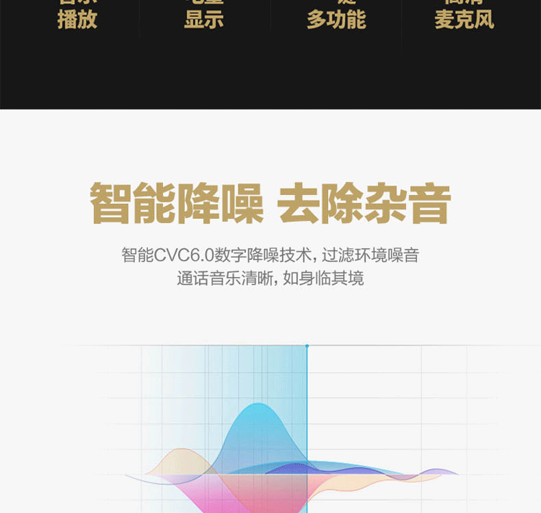 毕亚兹 车载无线蓝牙耳机 黑色 商务迷你挂耳入耳式 智能4.1立体音乐 USB磁吸充电 平板手机通用