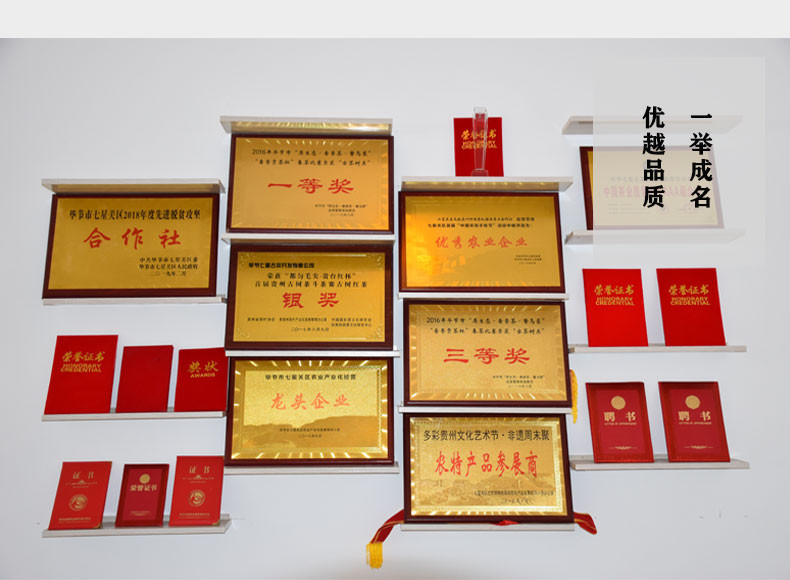  凤舞黔山 黔福道 毕节市七星关区太极古茶（红茶）200g 特级 礼盒装