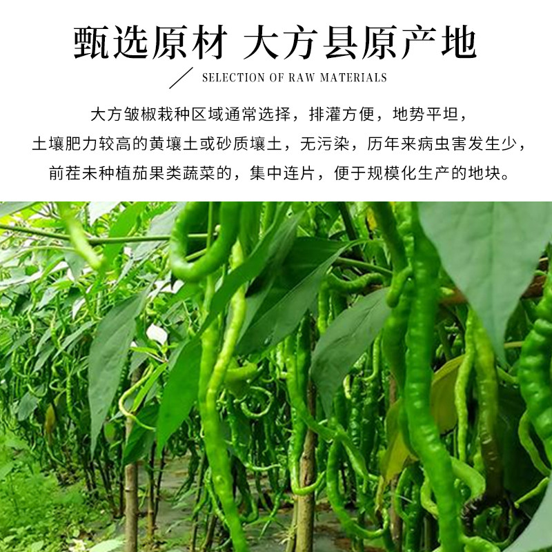 家乡美 毕节七星关皱椒 200g