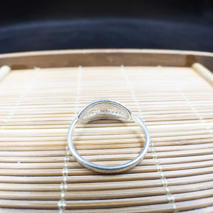贵州纯手工银戒指苗族特色民族特色银戒指