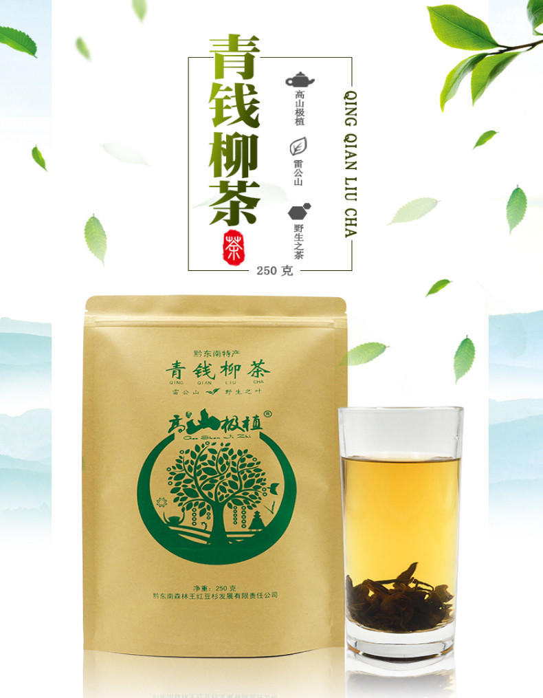 凯里青钱柳茶【规格100g / 250g】全国包邮 偏远地区及港澳台不发货