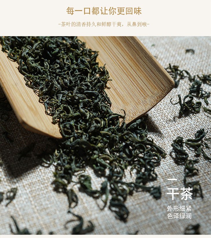 【云尖茶叶】贵州雷山 雷山云一级云雾茶 高山绿茶100g/袋  包邮