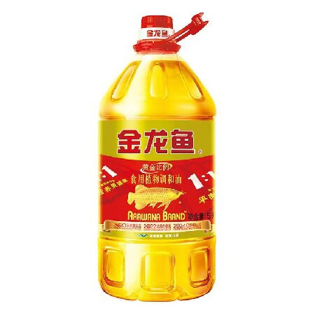 金龙鱼 【儋州】黄金比例食用植物调和油5L