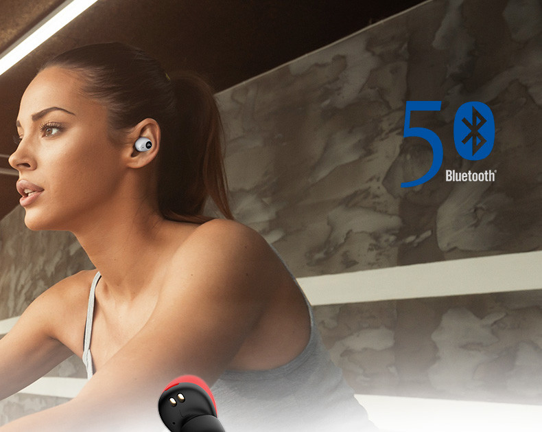 漫步者（EDIFIER） W2蓝牙耳机真无线迷你超小立体声双耳运动微型入耳式三色可选