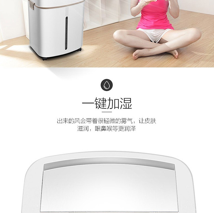 美的(midea) AC200-18ER 制冷空调扇/冷风机/ 移动冷风扇/高端新品 白色