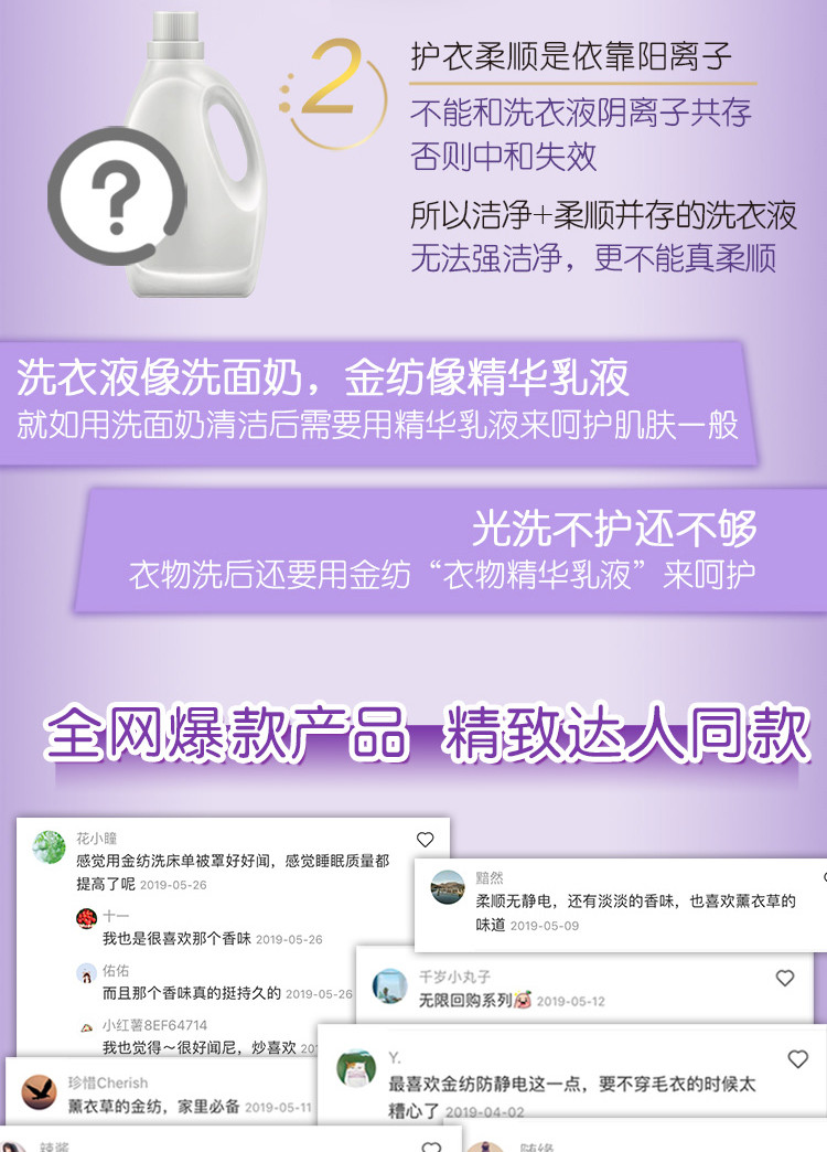 衣物柔顺剂成分图片