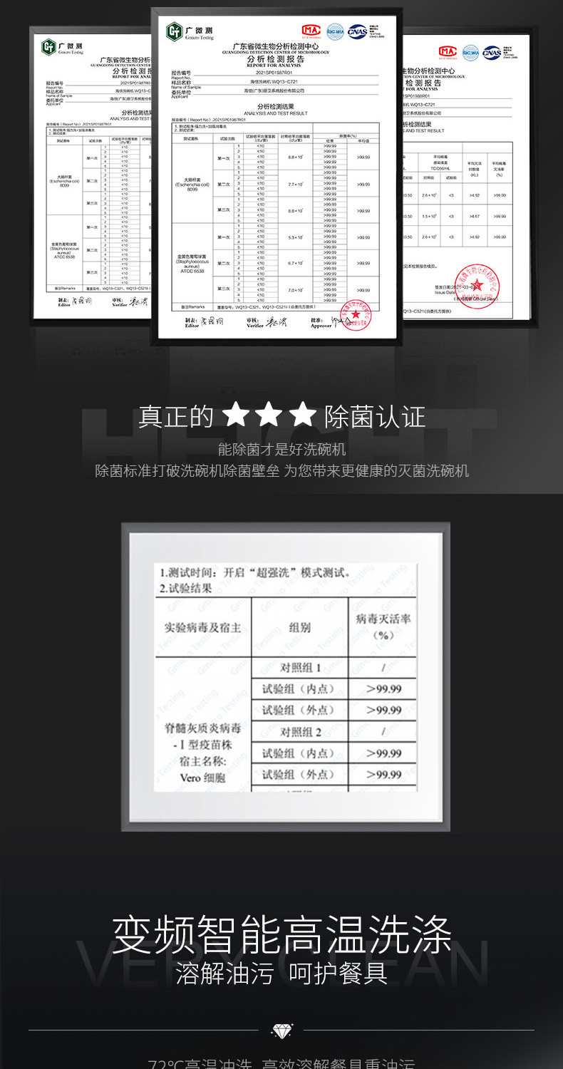 海信（Hisense）WD13-Y301i洗碗机13套可洗锅独嵌两用洗碗机WIFI智能高温除菌烘干