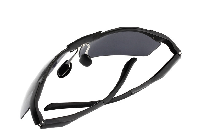 米艾尔 太阳镜男款铝镁运动偏光太阳眼镜司机驾驶镜墨镜8179  标准