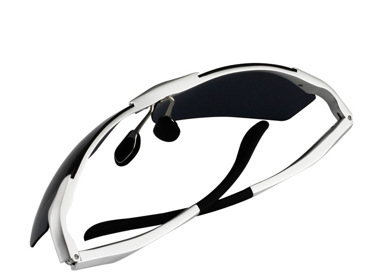 米艾尔 太阳镜男款铝镁运动偏光太阳眼镜司机驾驶镜墨镜8179  标准