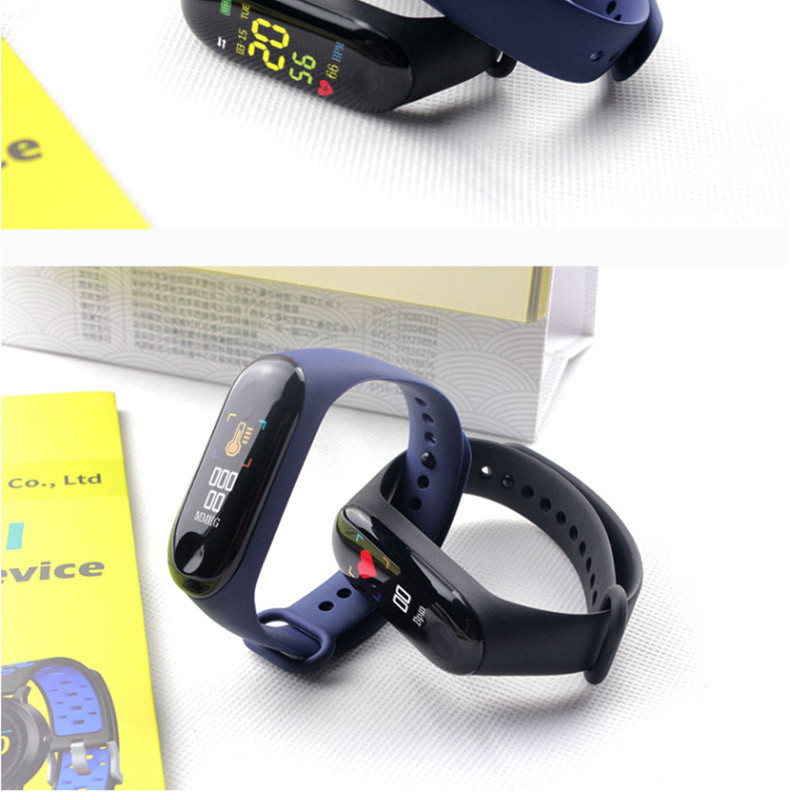 纽曼 数字智能运动手环血压心率监测智能手环防水睡眠计步器彩屏蓝牙手环M3