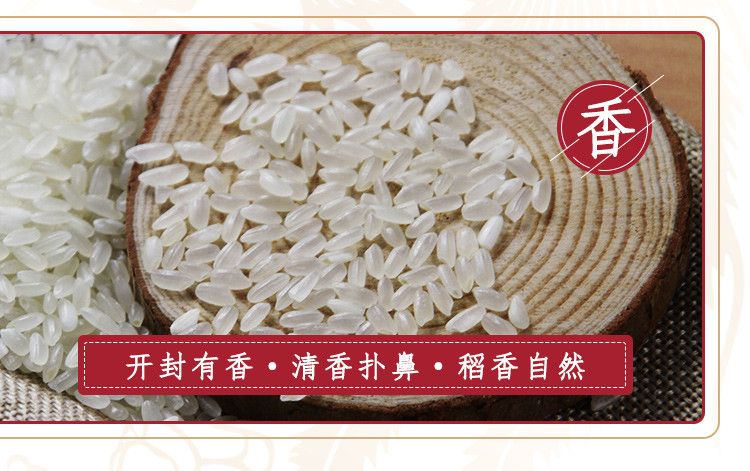 先农氏 五常大米生态稻花香米5kg 东北大米长粒米10斤 粳米双层真空装