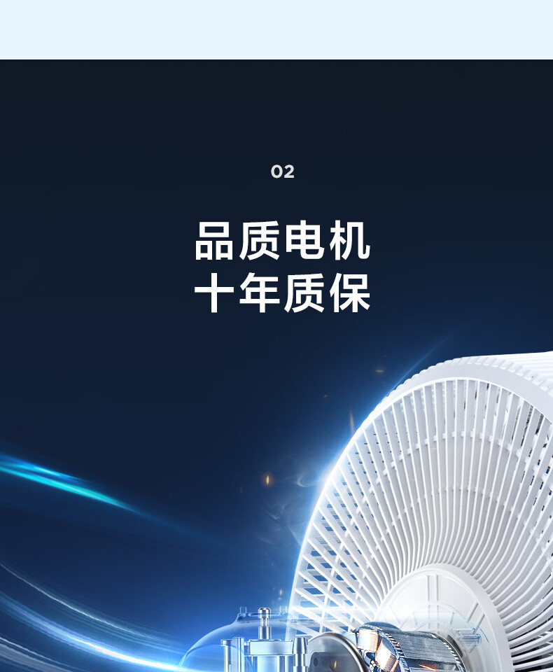 美的/MIDEA 电风扇 家用风扇落地扇立式轻音节能电扇台扇SAF30AC