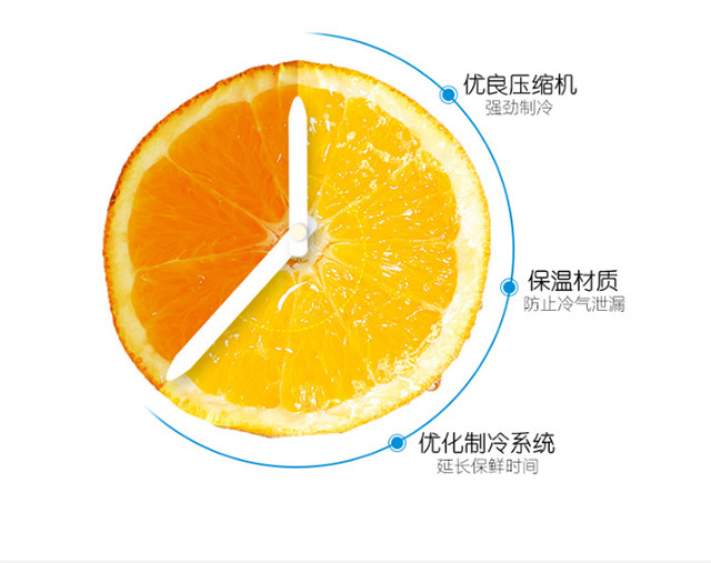 美的 迷你多用小冰箱 BC-45M