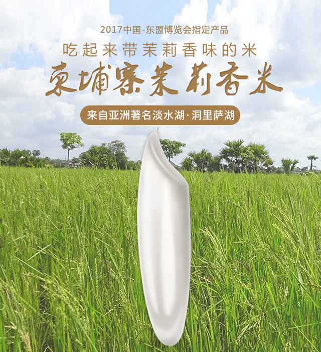 柬埔寨暹粒茉莉香米2.5kg