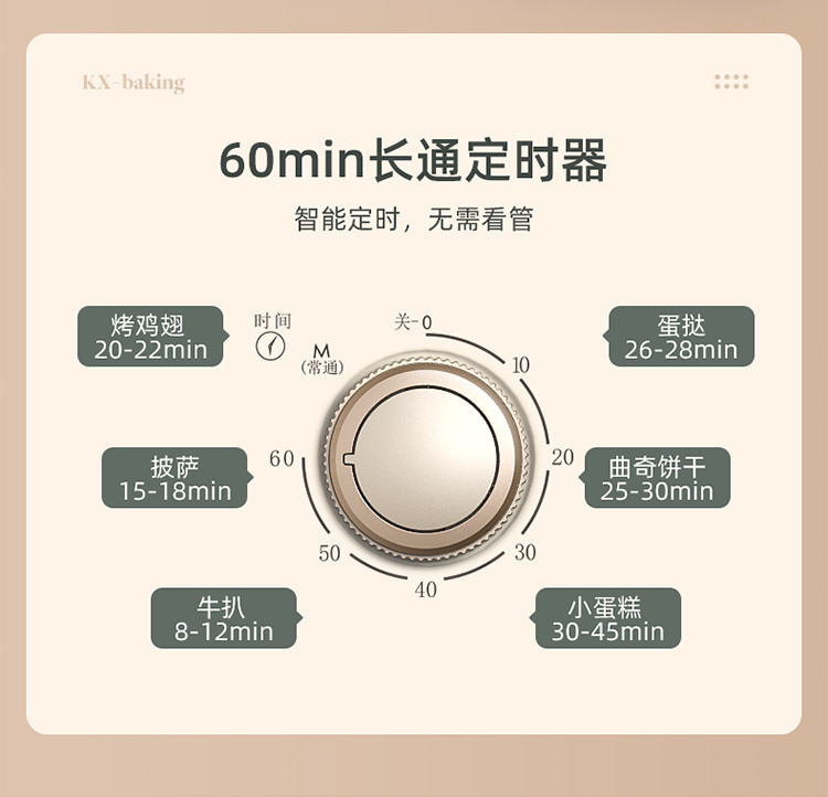 OIDIRE 电烤箱家用小型烘焙多功能迷你全自动12L升 ODI-KX12A