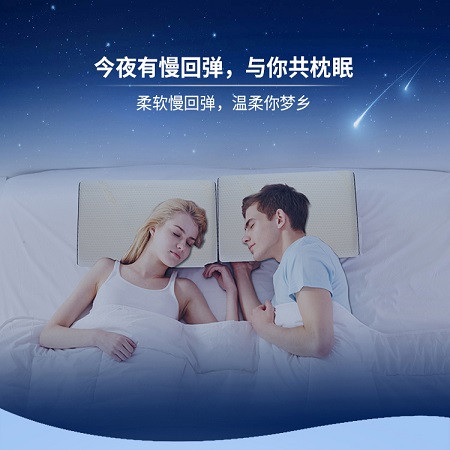 【洛阳金融积分兑换】睡眠博士枕芯 蝶形磁石记忆枕 慢回弹枕芯 太空枕 枕头（邮政网点自提）