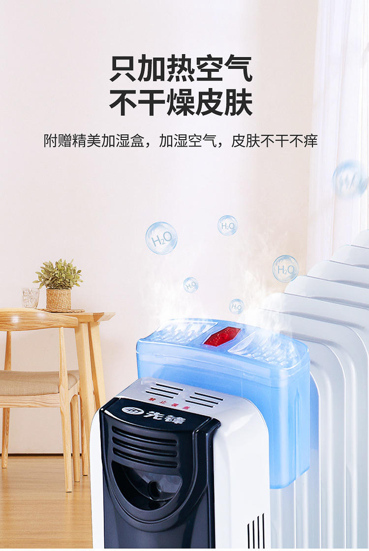  【洛阳金融积分兑换】先锋（Singfun）电暖器 家用电暖气片 电热油汀（邮政网点配送）