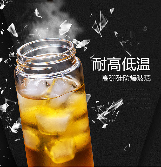 万象 （WANXIANG） 玻璃杯  U129 560ML单层耐热水杯(不支持邮乐卡支付)