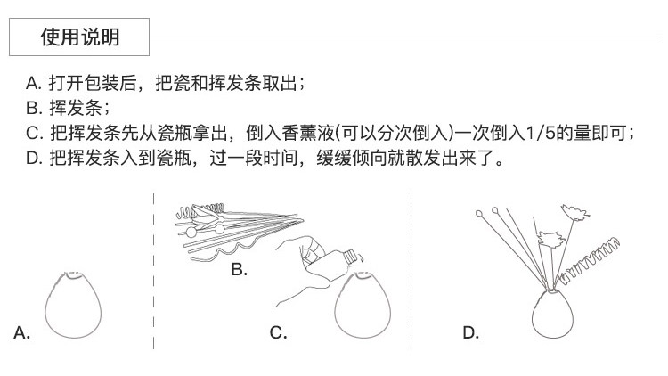 米子家居 卧室净化空气香薰精油套装 香薰套装摆件 蓝色（不支持邮乐卡支付）