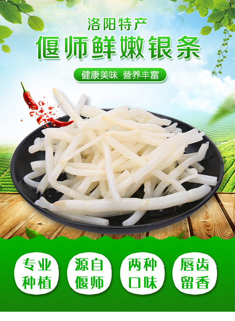 【河南邮政】洛阳偃师喜蜜银条8袋*300g/箱