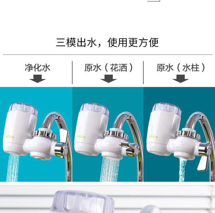 【邮乐开封馆】NOKA-50214滤芯可拆重复用净水器水龙头过滤器 （PD夏季仅限开封地区积分兑换