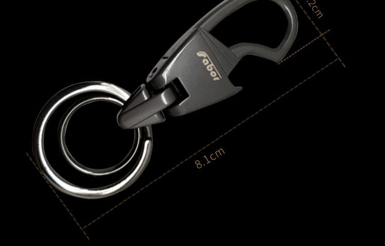 萨博尔LS-979双环汽车家用钥匙扣