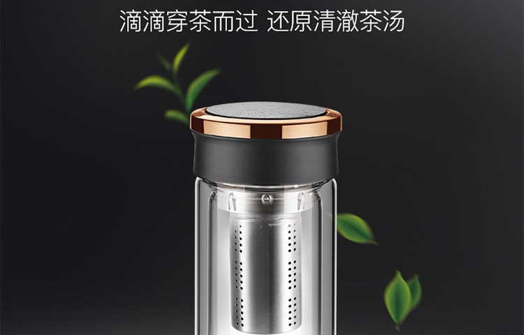 苏泊尔/SUPOR 集茶玻璃杯尊系列380ML  KC38CP1