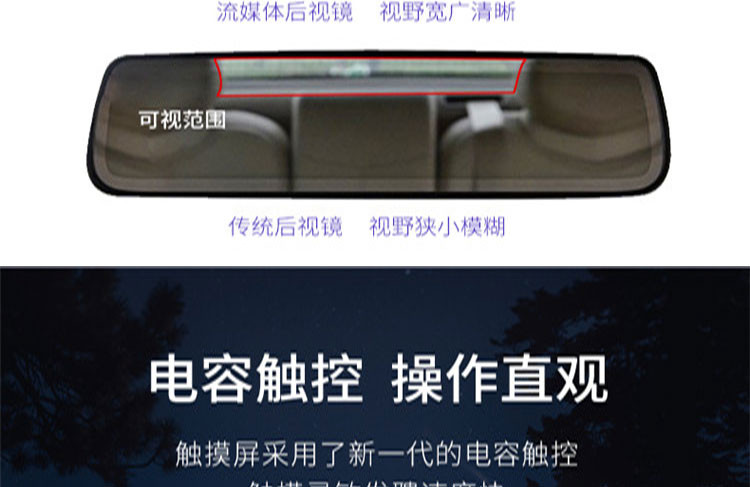 HYUNDAI 现代 流媒体夜视记录仪E998