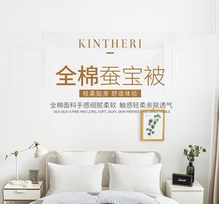 金丝莉/KINTHERT 全棉蚕宝被JB-1162