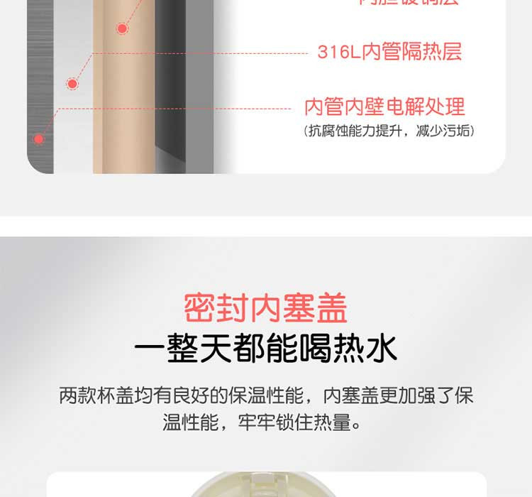 膳魔师/THERMOS 旅行探险主题成长双盖儿童便携保温瓶TCKD-600S