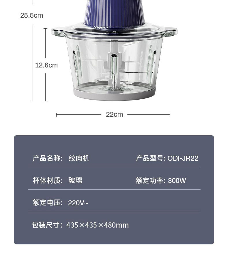 OIDIRE 德国OIDIRE 绞肉机ODI-JR22