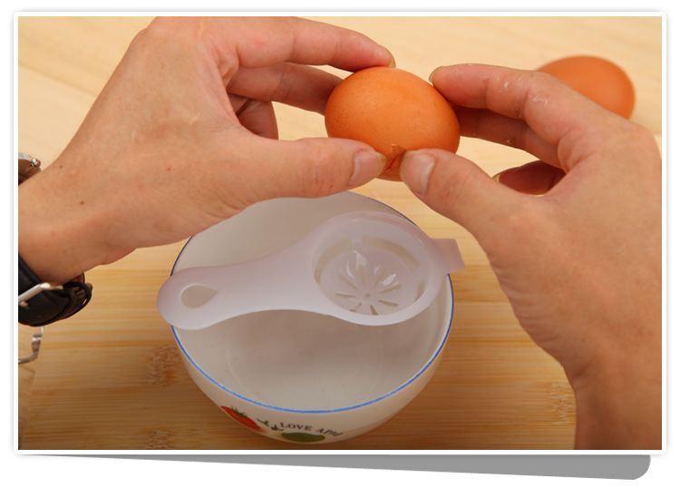 家易点 蛋勺蛋清分离器鸡蛋过滤器分蛋器厨房烘焙蛋黄蛋白分离器