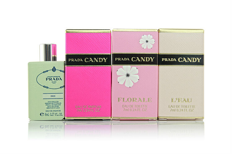 Prada普拉达 Candy卡迪小姐米兰爱丽丝女士香水7ml四件套礼盒