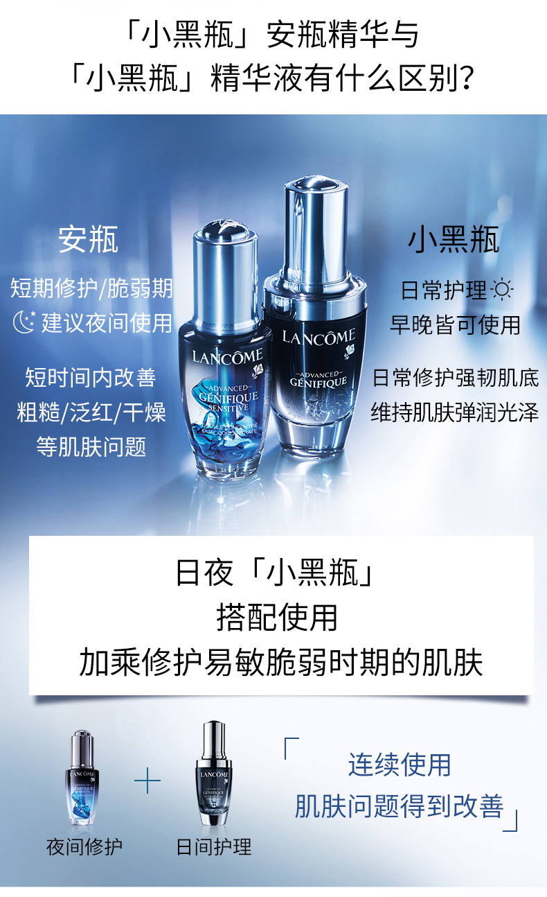 Lancome/兰蔻（小黑瓶） 肌底修护舒润精华液 20ml