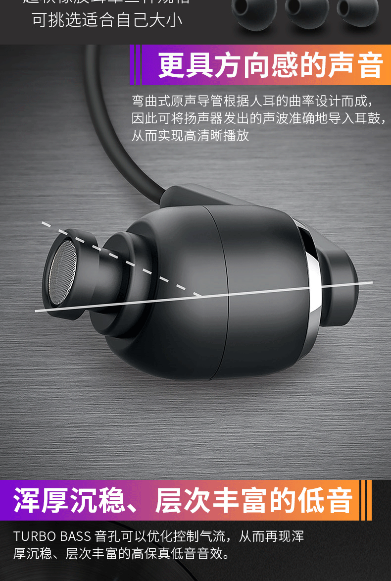 Philips/飞利浦 SHE9735 高解析HIFI发烧手机线控入耳式耳机耳麦